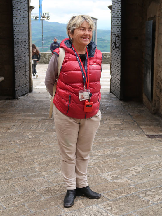 Antonia Ponti – GUIDA TURISTICA DI SAN MARINO E DELL’EMILIA-ROMAGNA – ACCOMPAGNATORE TURISTICO