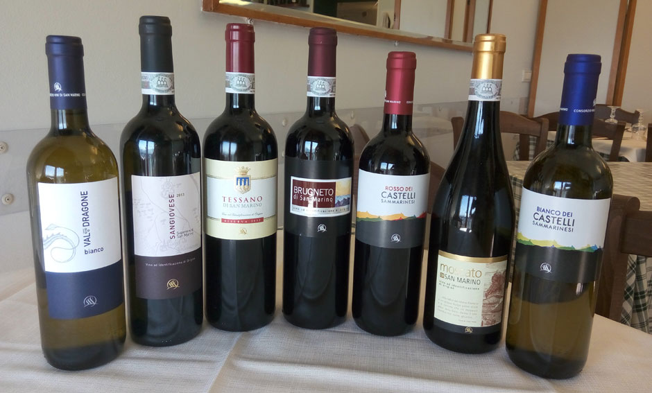Wines from Emilia Romagna and San Marino